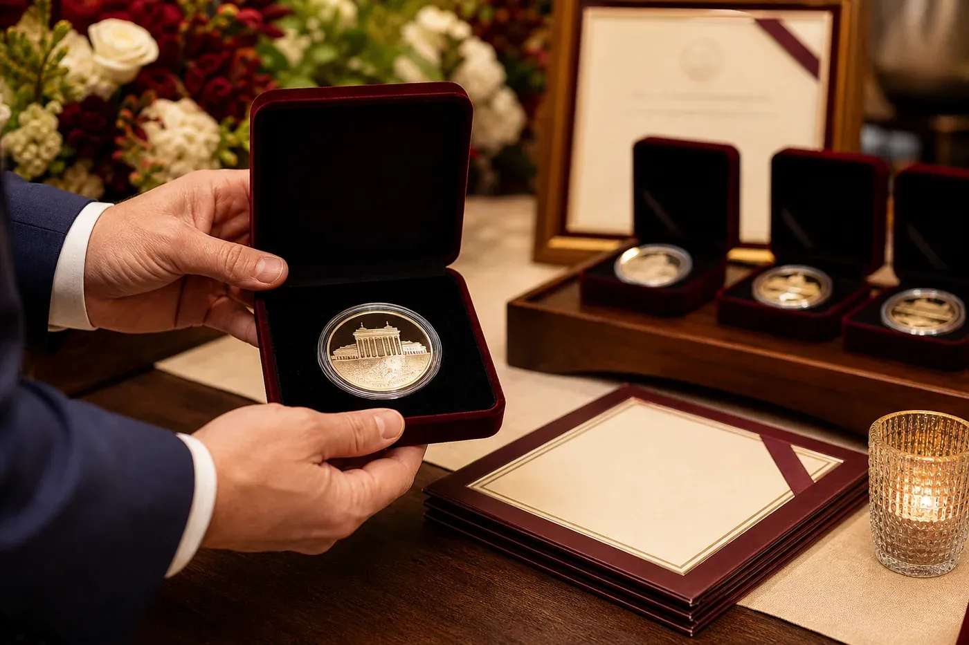 Custom Challenge Coins & Commemorative Coins Manufacturer example 2 by Wanyang Gifts