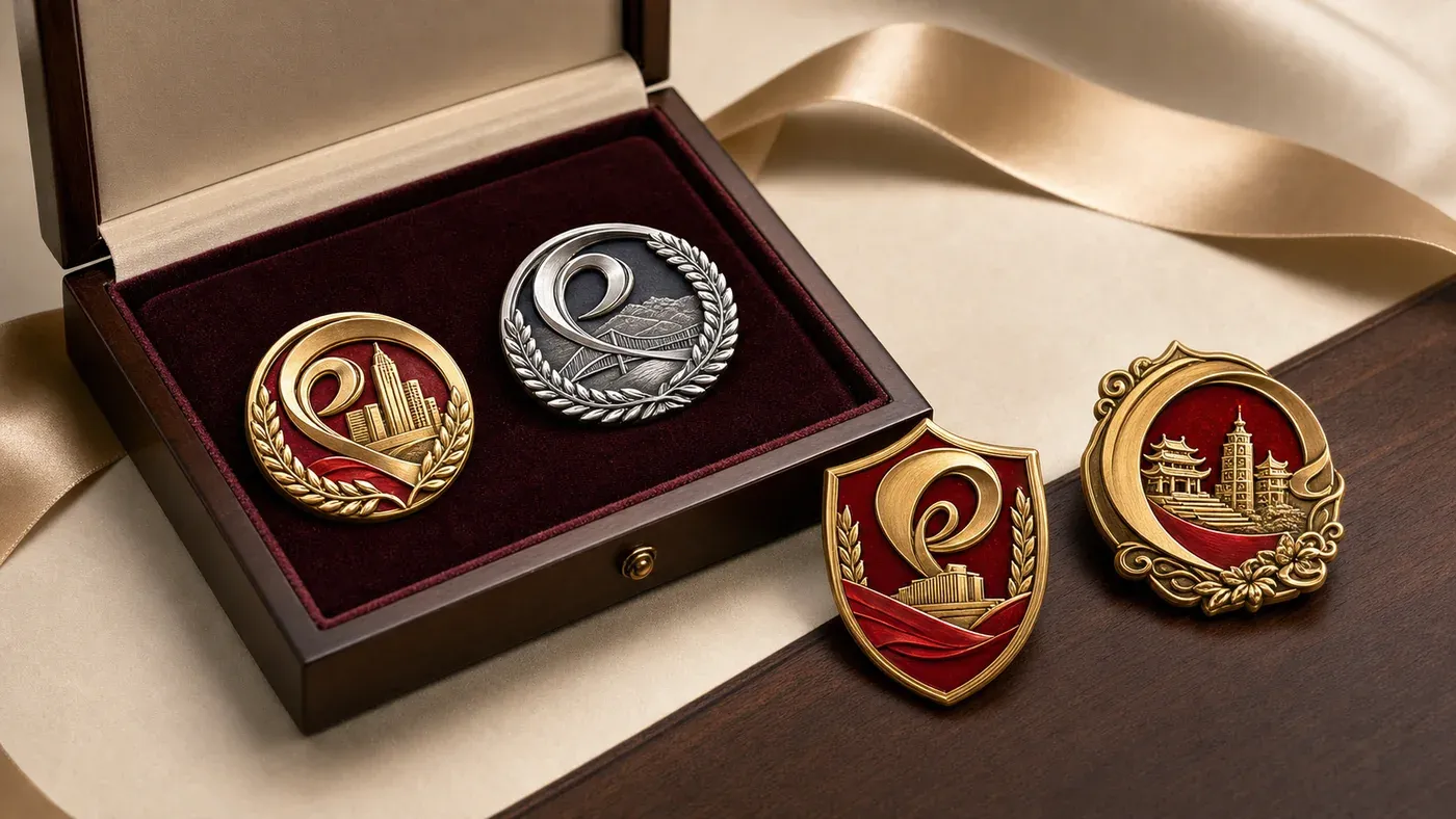 Custom Commemorative Medallions Manufacturer in China example 1 by Wanyang Gifts
