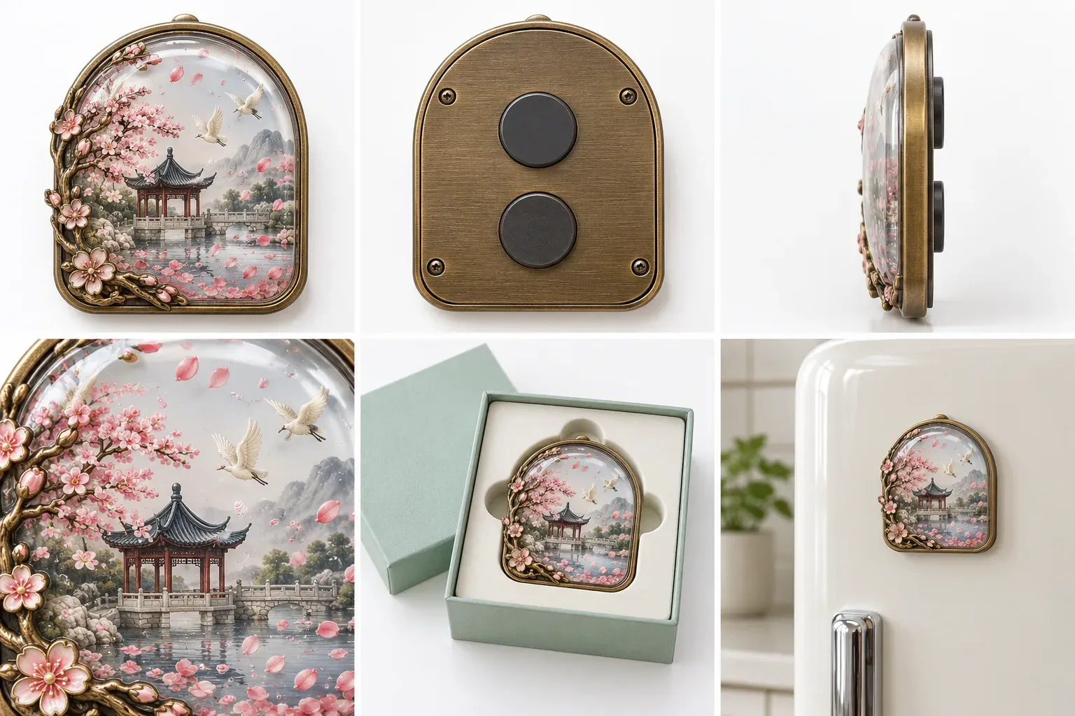 Custom Fridge Magnets & Souvenir Magnets Manufacturer example 1 by Wanyang Gifts
