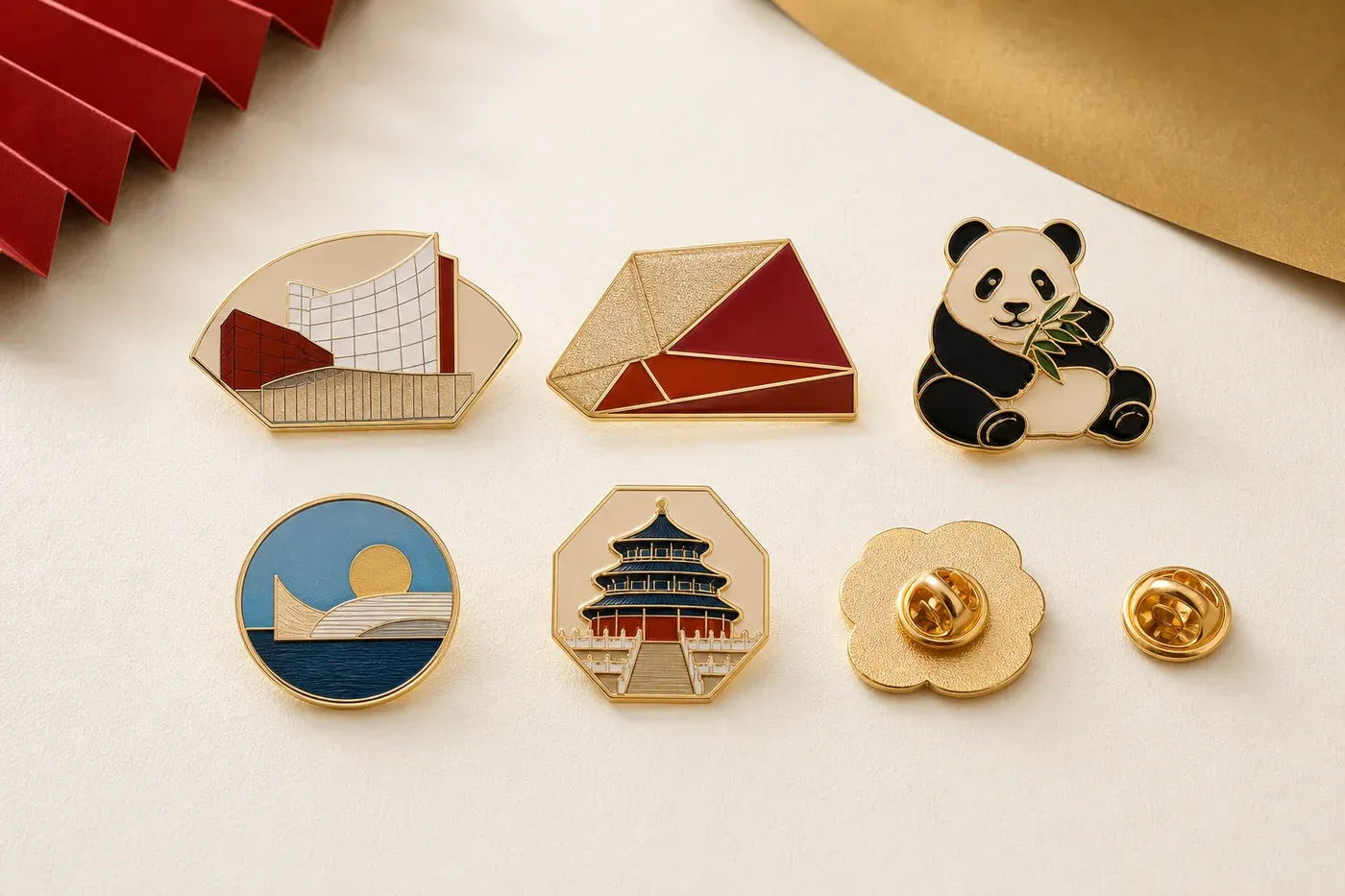 Custom Enamel Pins & Lapel Pins Manufacturer in China example 1 by Wanyang Gifts